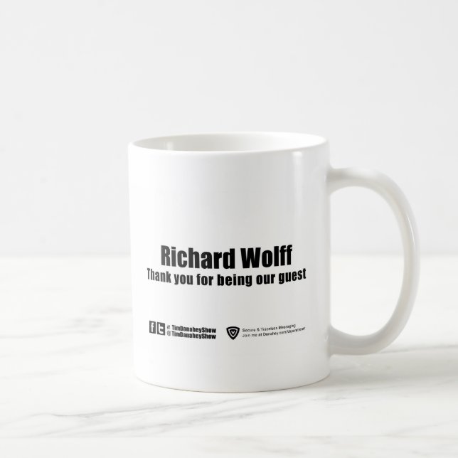 Taza De Café Danahey.com el | Richard Wolff (Derecha)