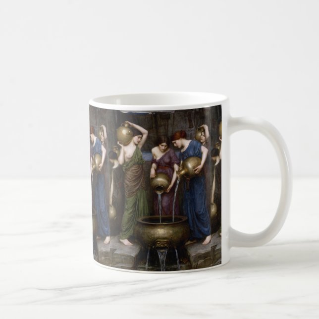 Taza De Café Danaides John William Waterhouse (Derecha)
