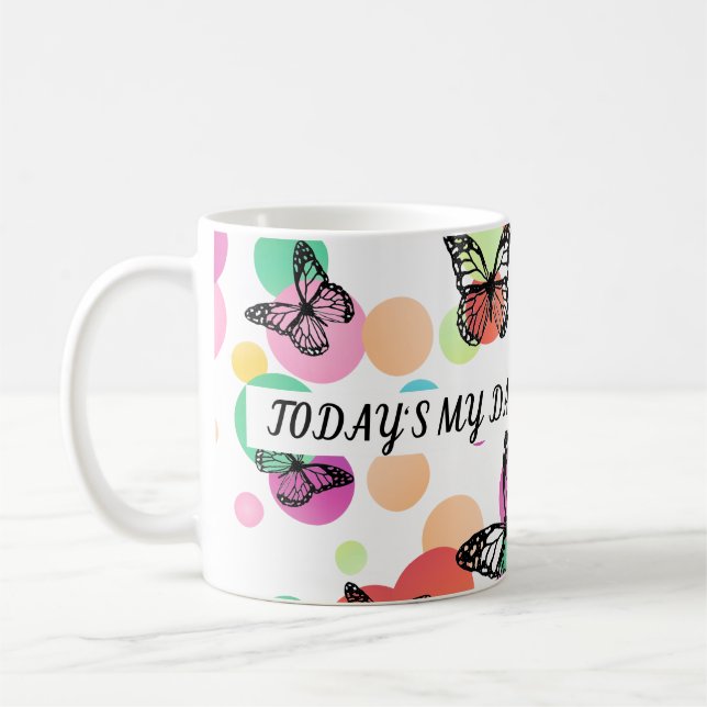 Taza De Café Dance butterflies Garden (Izquierda)