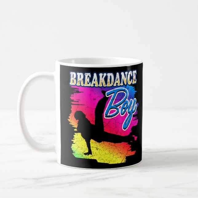 Taza De Café Dance Dancing Breakdance Boy 8 (Izquierda)
