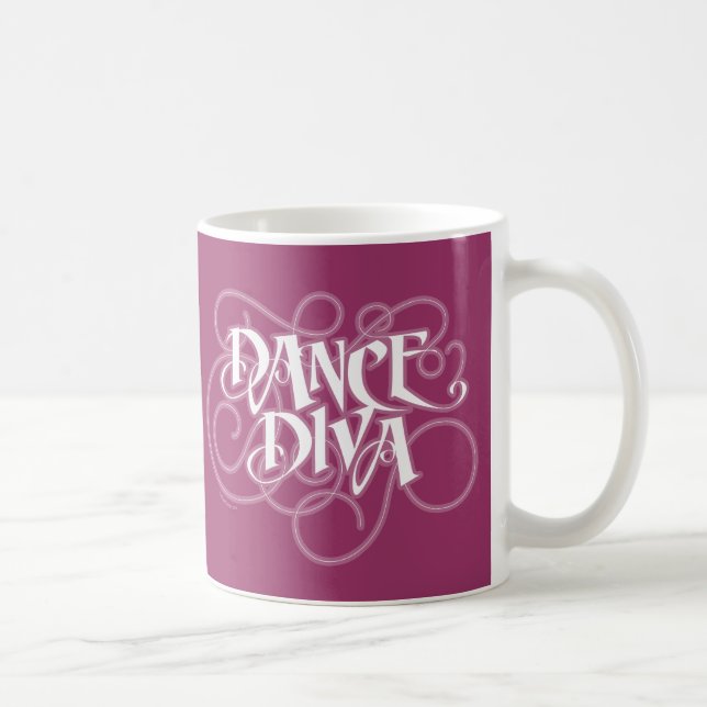 Taza De Café Dance Diva (Derecha)