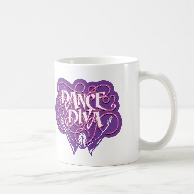 Taza De Café Dance Diva Coffee Mug (Derecha)