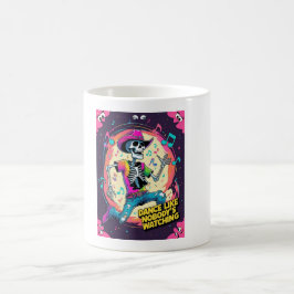 Taza De Café Dance Like Nobody’s Watching – Wild Skeleton Groov