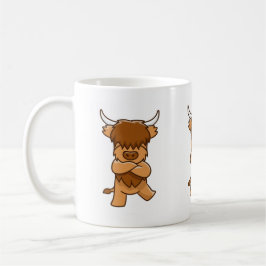 Taza De Café Dancing Highland Moo Mug