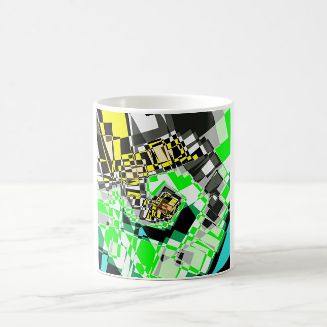 Taza De Café Dancing Squares 1a (Centro)