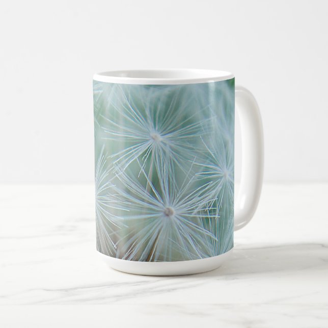 Taza De Café Dandelion blanco (Anverso derecho)