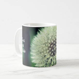 Taza De Café Dandelion Fluff Personalizada