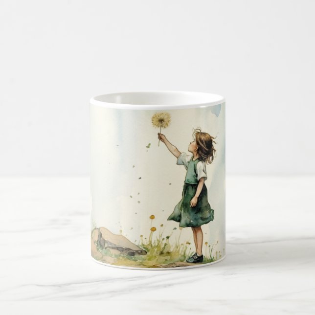 Taza De Café Dandelion Wishes (Centro)