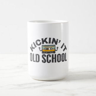Taza De Café dando el rollo a la antigua