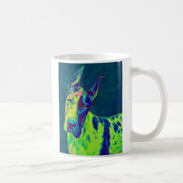 Taza De Café danés del arco iris (Derecha)