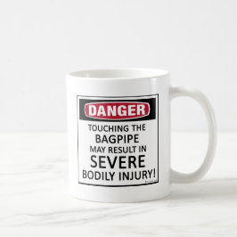 Taza De Café Danger Bagpipe