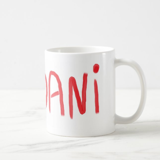 TAZA DE CAFÉ DANI (Derecha)