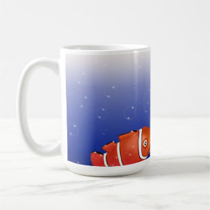 Taza de café Danni la Sirena bajo el agua