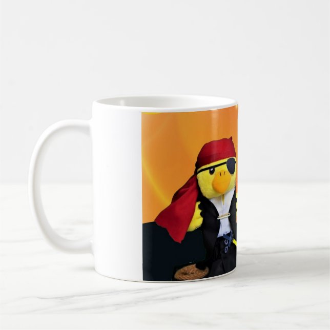 Taza de café Danny Duck el Pirata (Izquierda)
