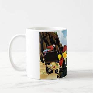 Taza de café Danny Duck el Pirata