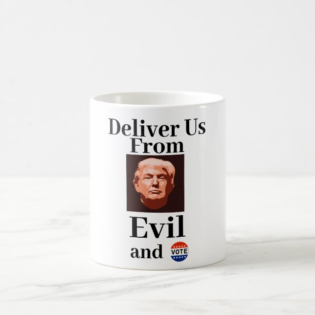 Taza De Café Danos De La Mal Café Mug (Centro)