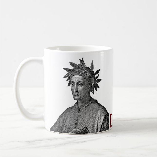Taza De Café Dante Alighieri (Izquierda)