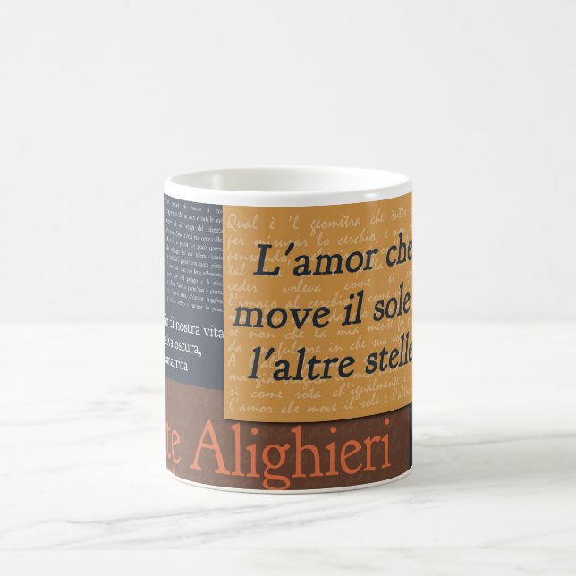 Taza De Café Dante Alighieri (Centro)