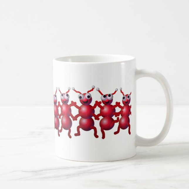 Taza De Café danza de la hormiga (Derecha)