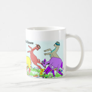 Taza De Café Danza de los Pals de la alpaca