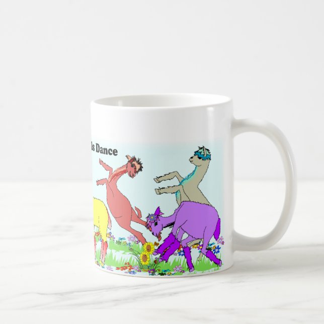 Taza De Café Danza de los Pals de la alpaca (Derecha)