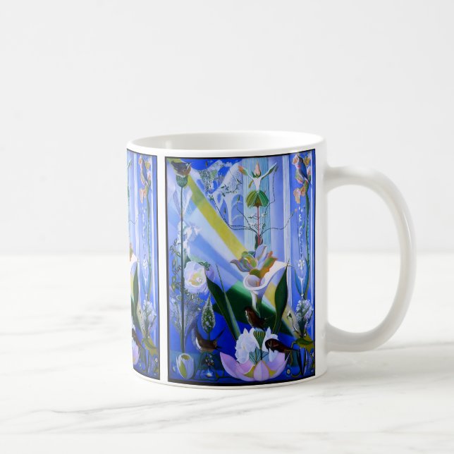 Taza De Café Danza de primavera de Joseph Stella (Derecha)