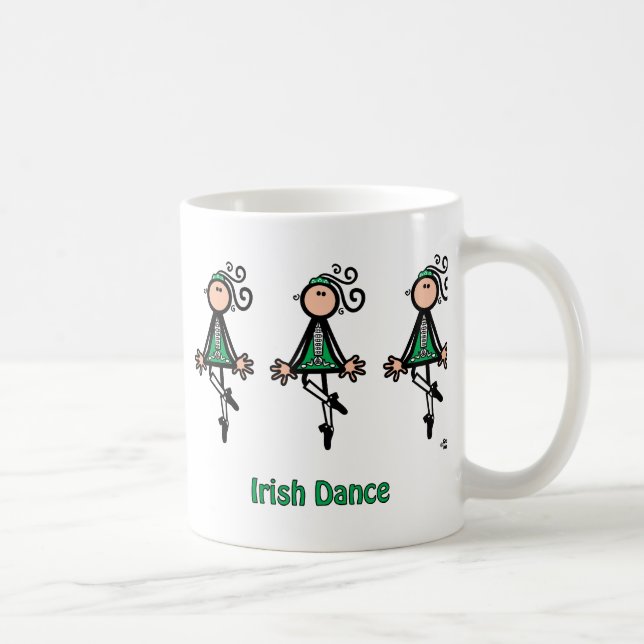 TAZA DE CAFÉ DANZA DEL IRLANDÉS (Derecha)