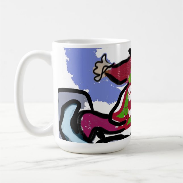 Taza De Café danza del patinaje sobre hielo (Izquierda)