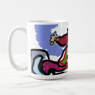 Taza De Café danza del patinaje sobre hielo