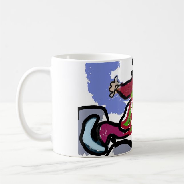 Taza De Café danza del patinaje sobre hielo (Izquierda)