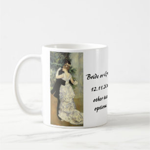 Taza De Café Danza en la Ciudad de Pierre Renoir, Arte Antiguo 