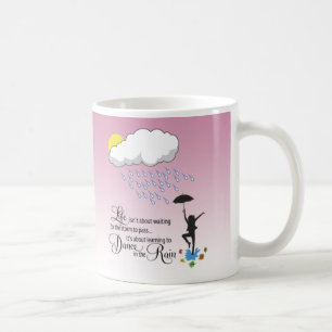 Taza De Café Danza en la lluvia