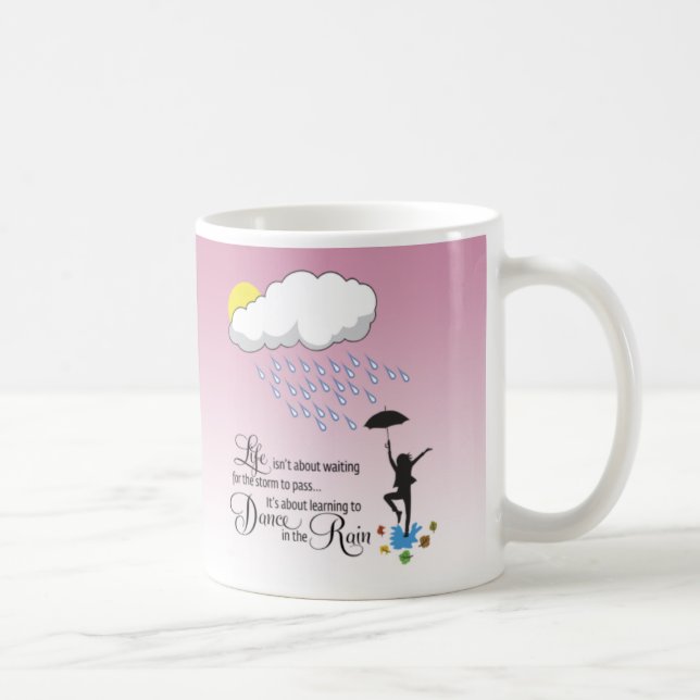 Taza De Café Danza en la lluvia (Derecha)
