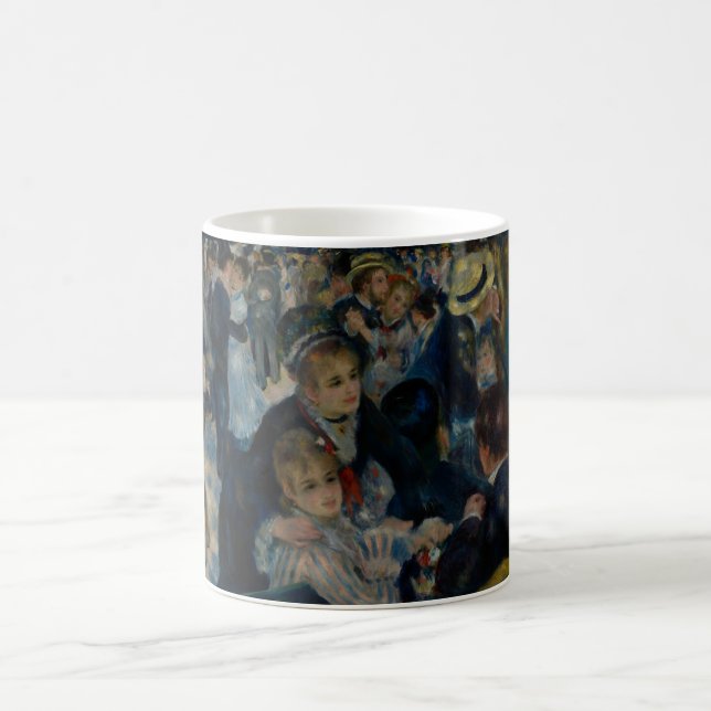 Taza De Café Danza en Le Moulin de la Galette - Auguste Renoir (Centro)