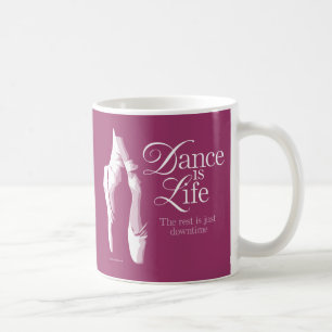 Taza De Café Danza es café de vida Mug