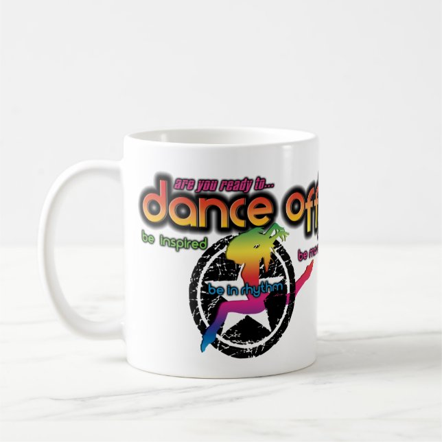 Taza De Café ¡Danza oficial apagado! Taza del café o del té (Izquierda)