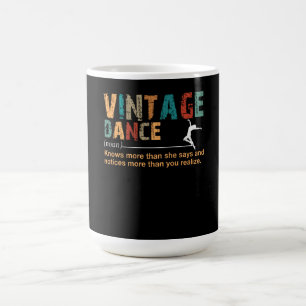 Taza De Café Danza Vintage Dance Definition Dance Lover Gift