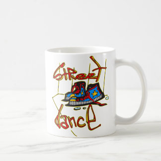 Taza De Café Danza y zapatos de la calle
