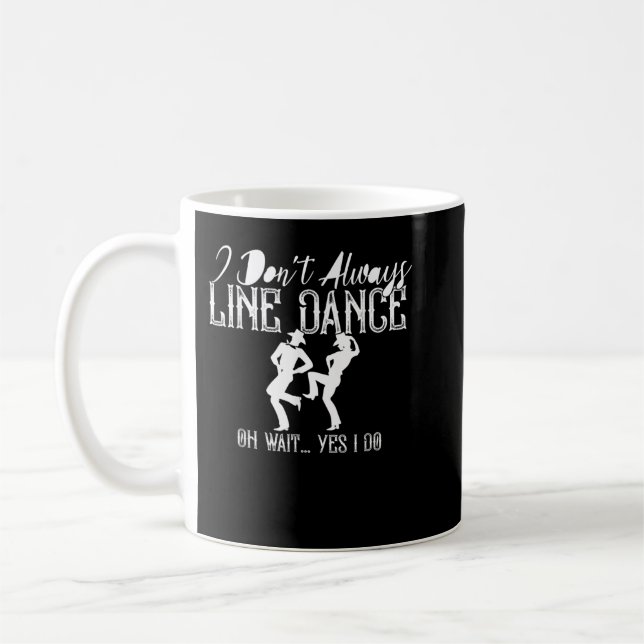 Taza De Café Danzamiento en línea grupo baile baile baile baile (Izquierda)