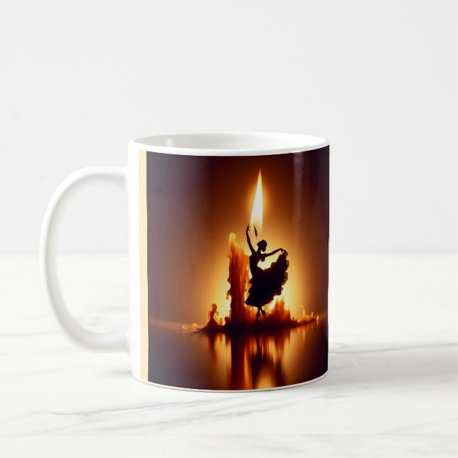 Taza De Café Danzante Flamenco de fusión (Izquierda)