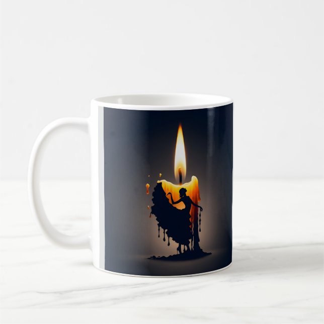 Taza De Café Danzante Flamenco de fusión (Izquierda)