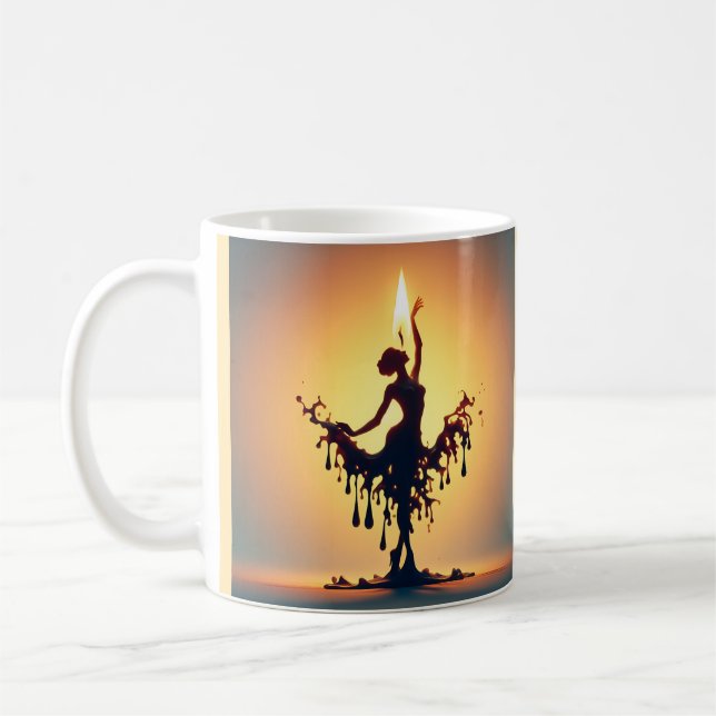 Taza De Café Danzante Flamenco de fusión (Izquierda)