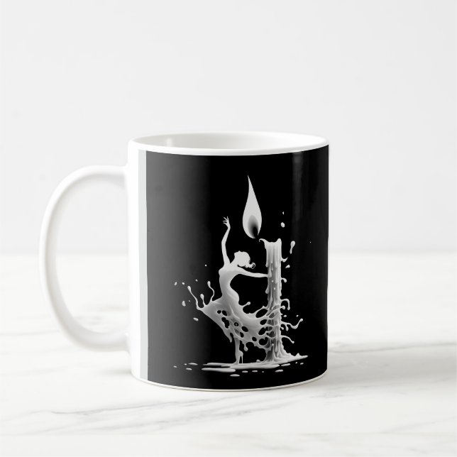 Taza De Café Danzante Flamenco de fusión (Izquierda)