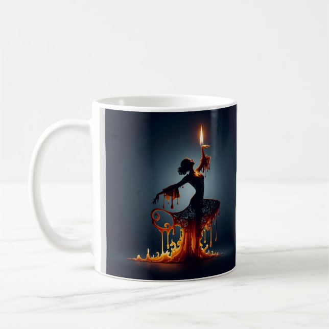 Taza De Café Danzante Flamenco de fusión (Izquierda)