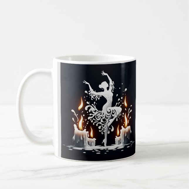 Taza De Café Danzante Flamenco de fusión (Izquierda)