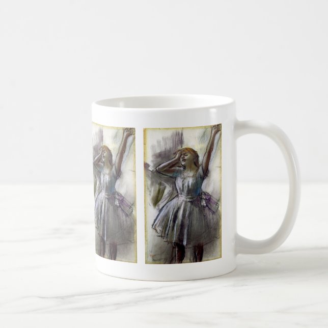 Taza De Café Danzante Stretching de Degas (Derecha)