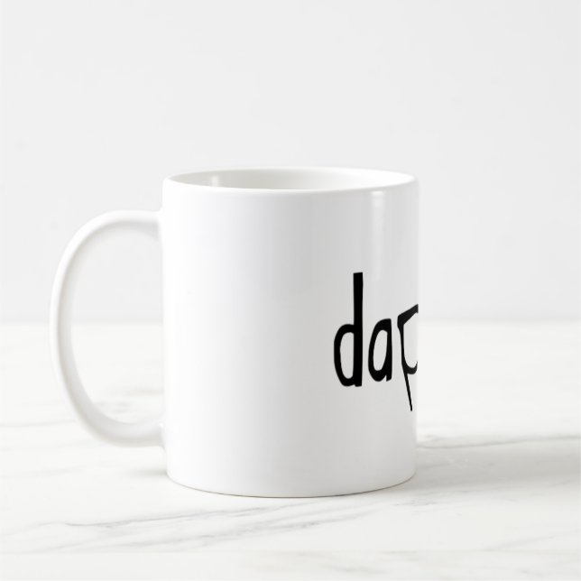 Taza De Café DapDat_Logo_Spectacles (Izquierda)