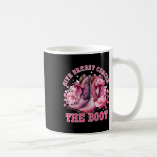 Taza De Café Dar Cáncer De Mama El Awarene Del Cáncer De Vaquer