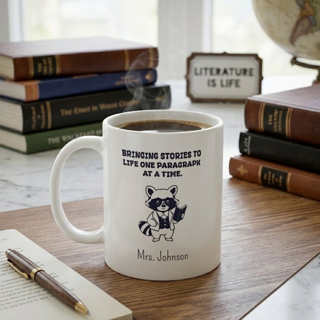 Taza De Café Dar vida a las historias párrafo a párrafo (Subido por el creador)