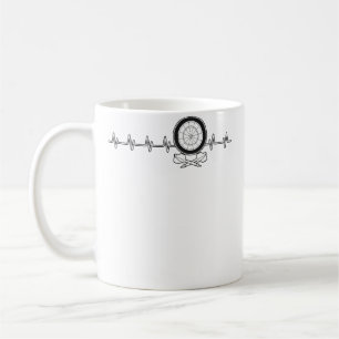 Taza De Café Dardos Lanzamiento De Dardos Dardista Diagrama De 
